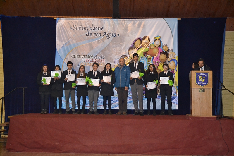 Ceremonia de premiación alumnos destacados 1º semestre 2018
