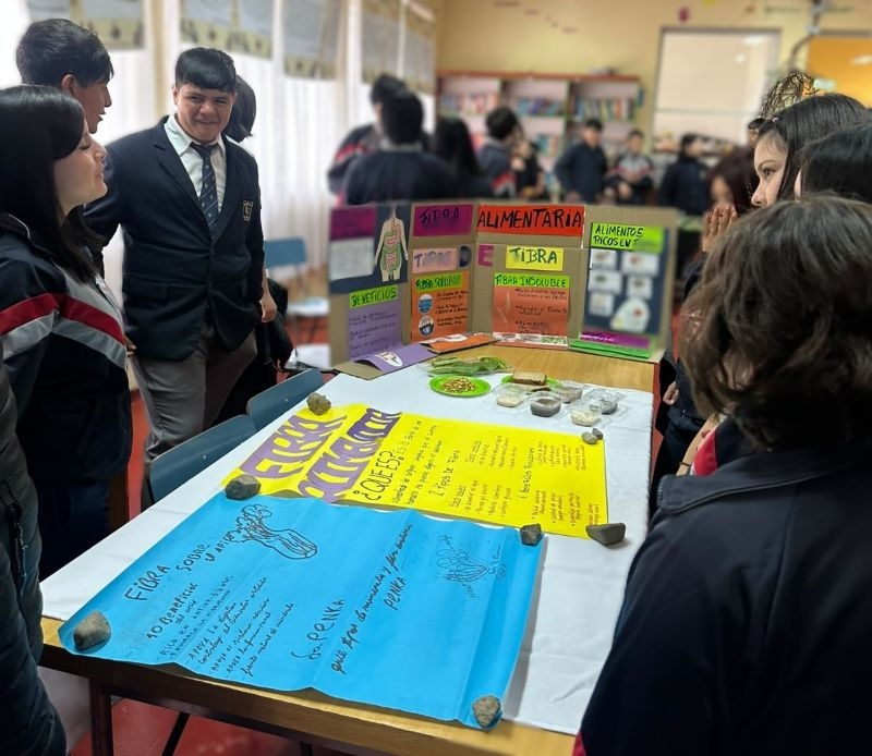 Feria de Nutrición: ¡Aprender, compartir y enseñar!