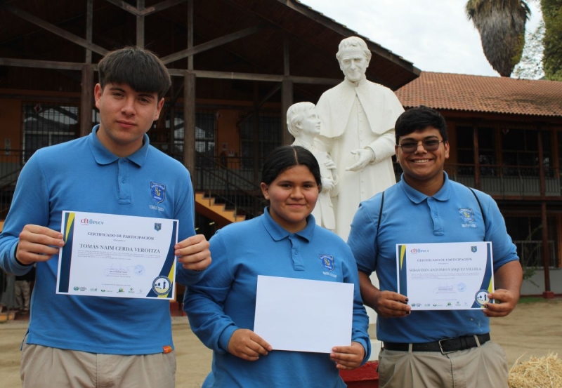 Con marcado sello humano y técnico: Estudiantes de 4° Medio culminan la Semana de Agroecología