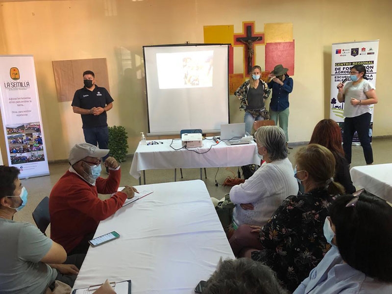 Escuela Agrícola Salesiana de Catemu abre las puertas a la comunidad con talleres de permacultura.